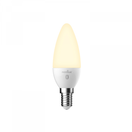 Nordlux Smart E14 kerzenförmig dimmbar angenehmes Licht 2700K warweiß 4,7W - Smart Home System Bluetooth, WLAN